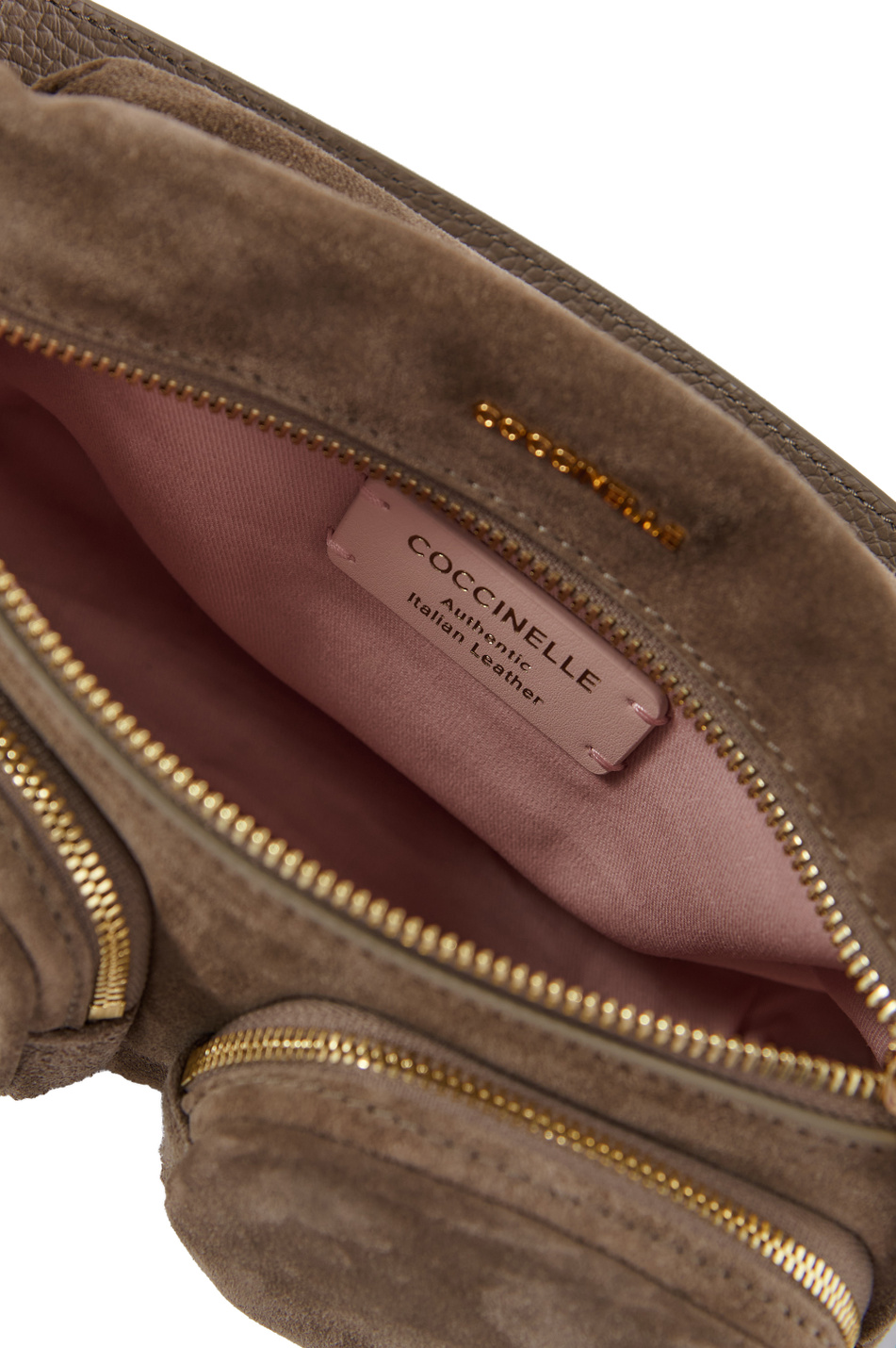 Женский Coccinelle Сумка HYLE SUEDE из натуральной замши (цвет ), артикул E1PH7180201 | Фото 4