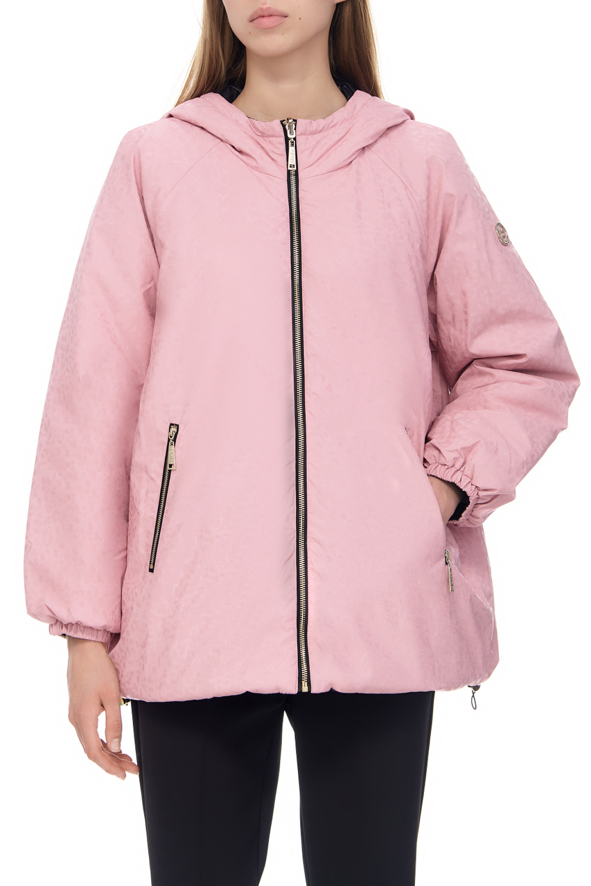 Куртка двусторонняя однотонная|Основной цвет:Розовый|Артикул:TF3186T3551 | Фото 1