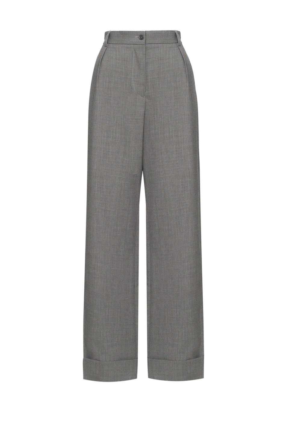 Женский Emporio Armani Брюки-палаццо из шерсти (цвет ), артикул EW003644-TE17036 | Фото 1