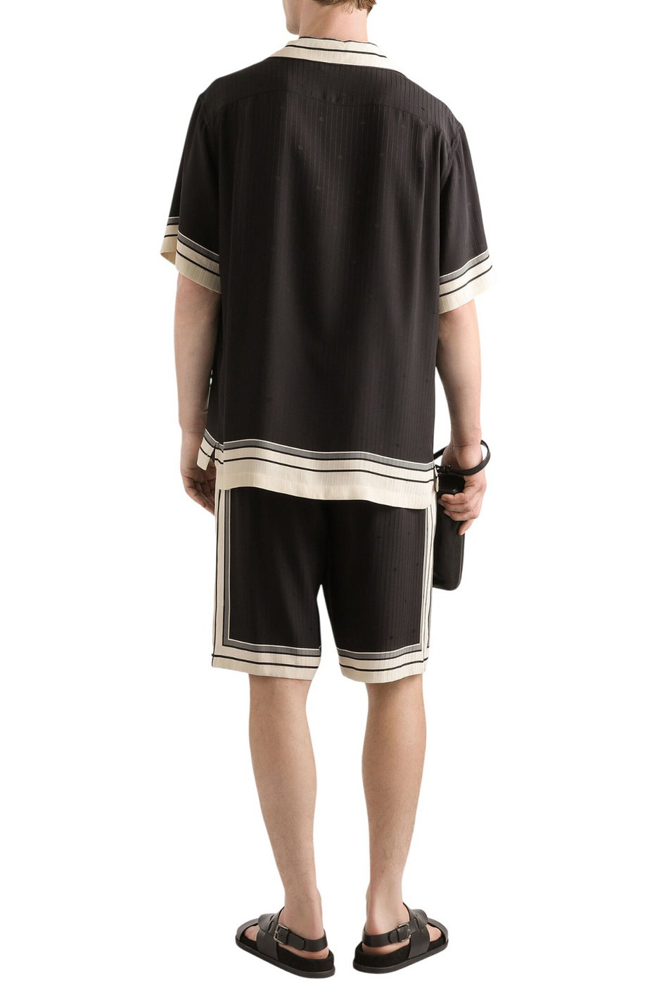 Мужской Dolce & Gabbana Шорты из шелка (цвет ), артикул GV5MAT-HI11T | Фото 4