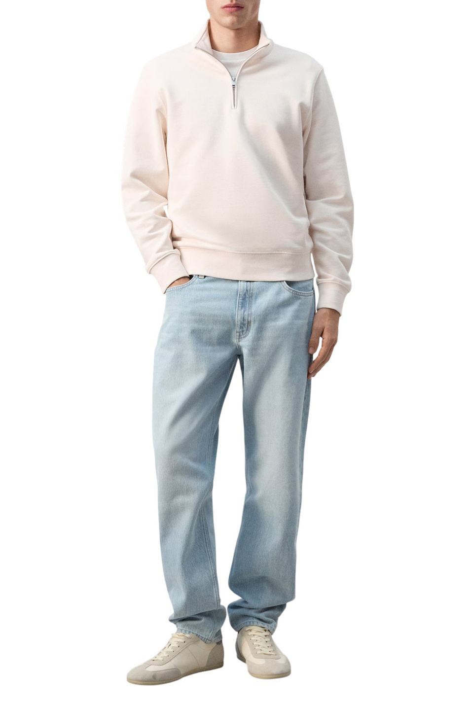 Мужской Mango Man Толстовка WINNE с воротником на молнии (цвет ), артикул 27014433 | Фото 2