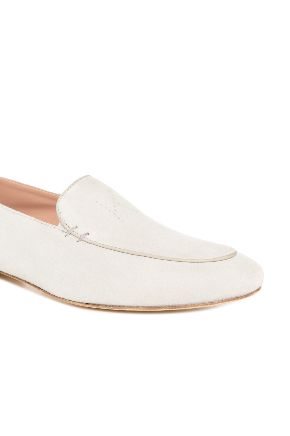 Женский Kiton Лоферы из натуральной замши (цвет ), артикул D61807N0100834002 | Фото 5