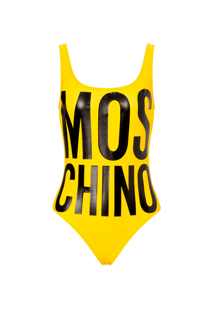 Слитный купальник MAXI LOGO|Основной цвет:Желтый|Артикул:A8103-5211 | Фото 1