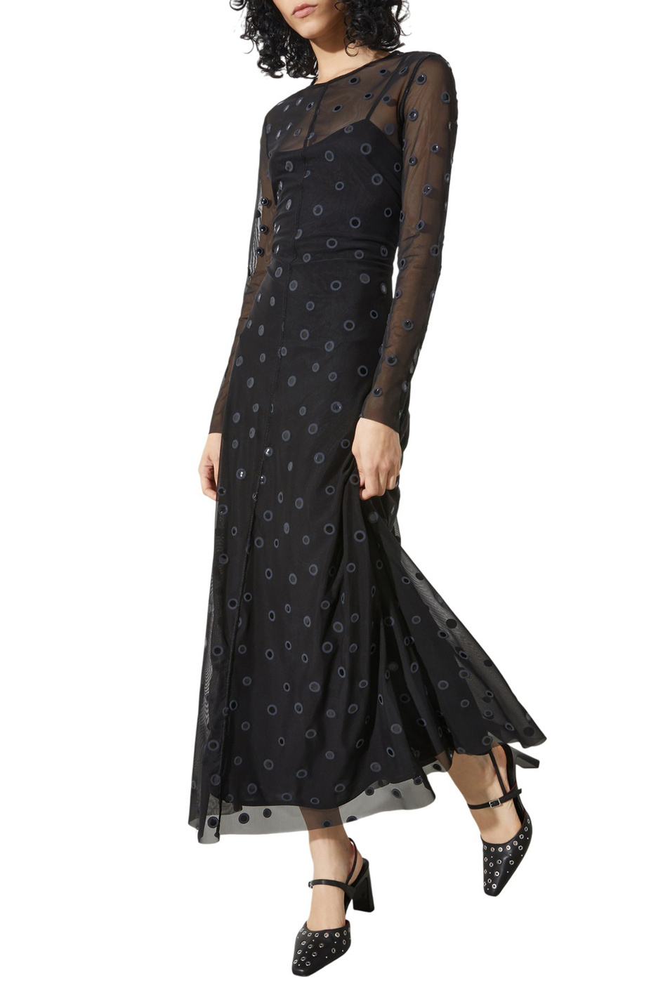 Женский MAX&Co. Платье MCOSEQUOIA с полупрозрачными вставками (цвет ), артикул 2616621011 | Фото 3