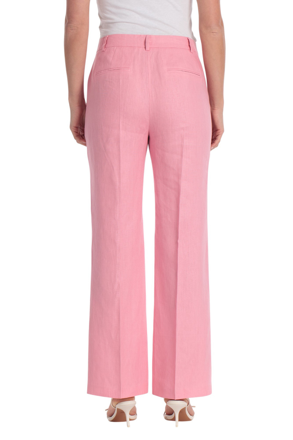 Женский Gerry Weber Брюки изо льна однотонные (цвет ), артикул N67021 | Фото 4