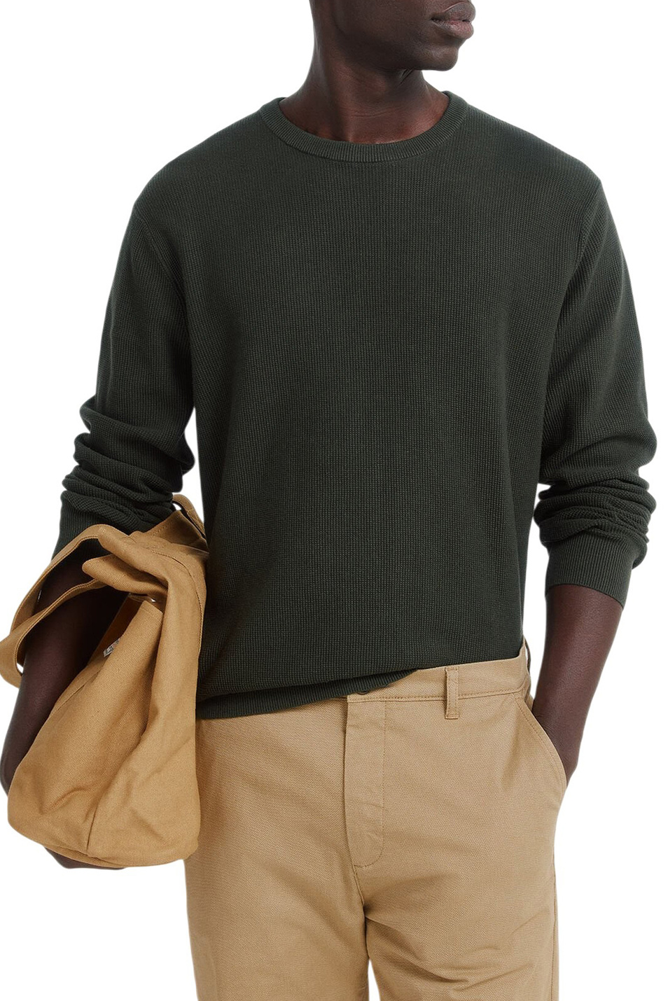 Мужской Springfield Джемпер из хлопка (цвет ), артикул 1413194 | Фото 1