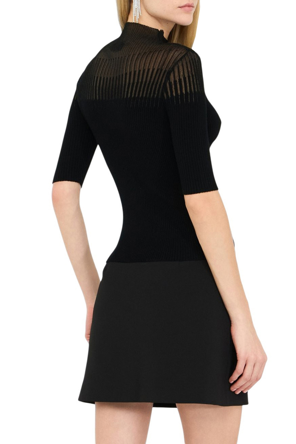 Женский Liu Jo Джемпер с прозрачными вставками (цвет ), артикул CF5075MS99E | Фото 4