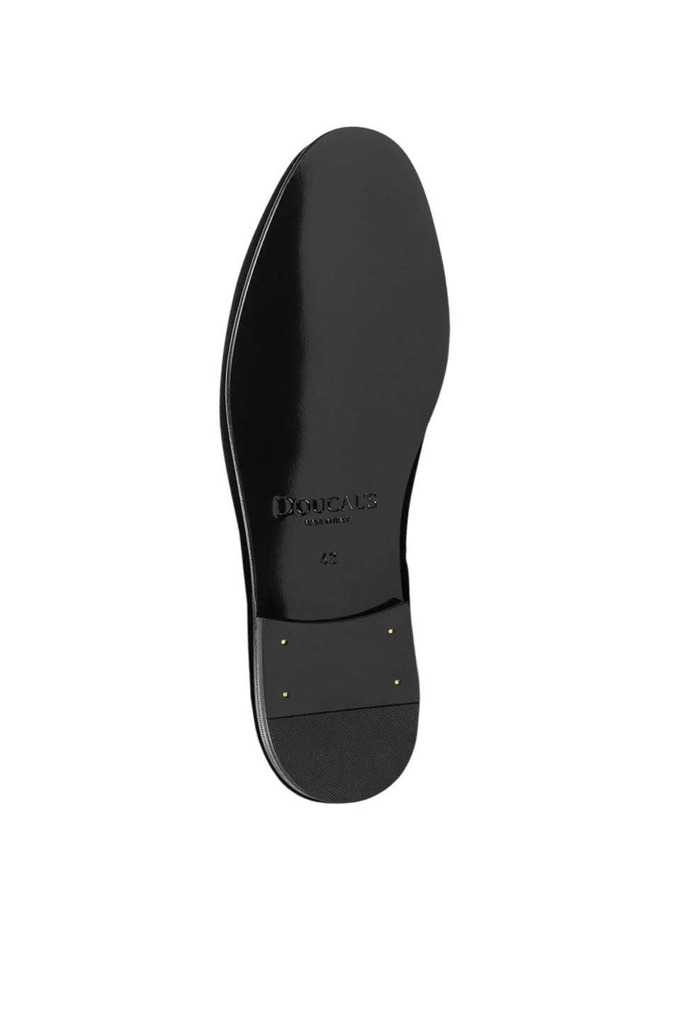 Лоферы бархатные|Основной цвет:Черный Мужской Doucal's Лоферы бархатные (цвет ), артикул DU3304CARPUF034NN00 | Фото 4