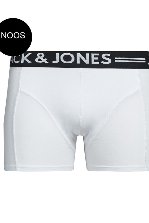 Jack & Jones Трусы-боксеры JACSENSE TRUNKS (Белый цвет), артикул 12075392 | Фото 1