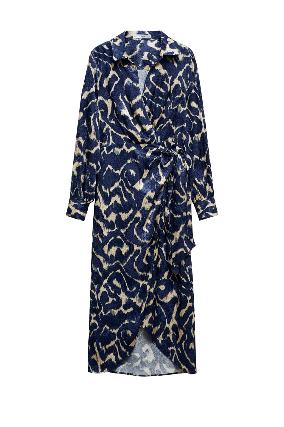 Женский Mango Платье BLUE с принтом (цвет ), артикул 57037736 | Фото 1