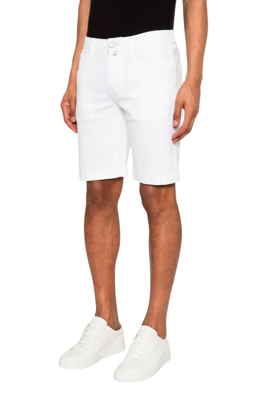 Шорты джинсовые|Основной цвет:Белый Мужской Jacob Cohen Шорты джинсовые (цвет ), артикул OE001030S3848 | Фото 3