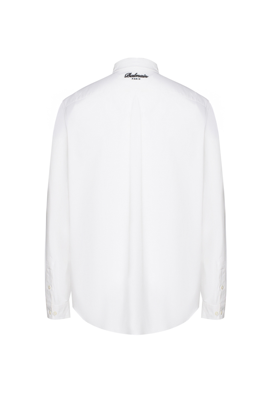 Рубашка из эластичного хлопка|Основной цвет:Белый Мужской Balmain Рубашка из эластичного хлопка (цвет ), артикул FH0HS496CF43 | Фото 2