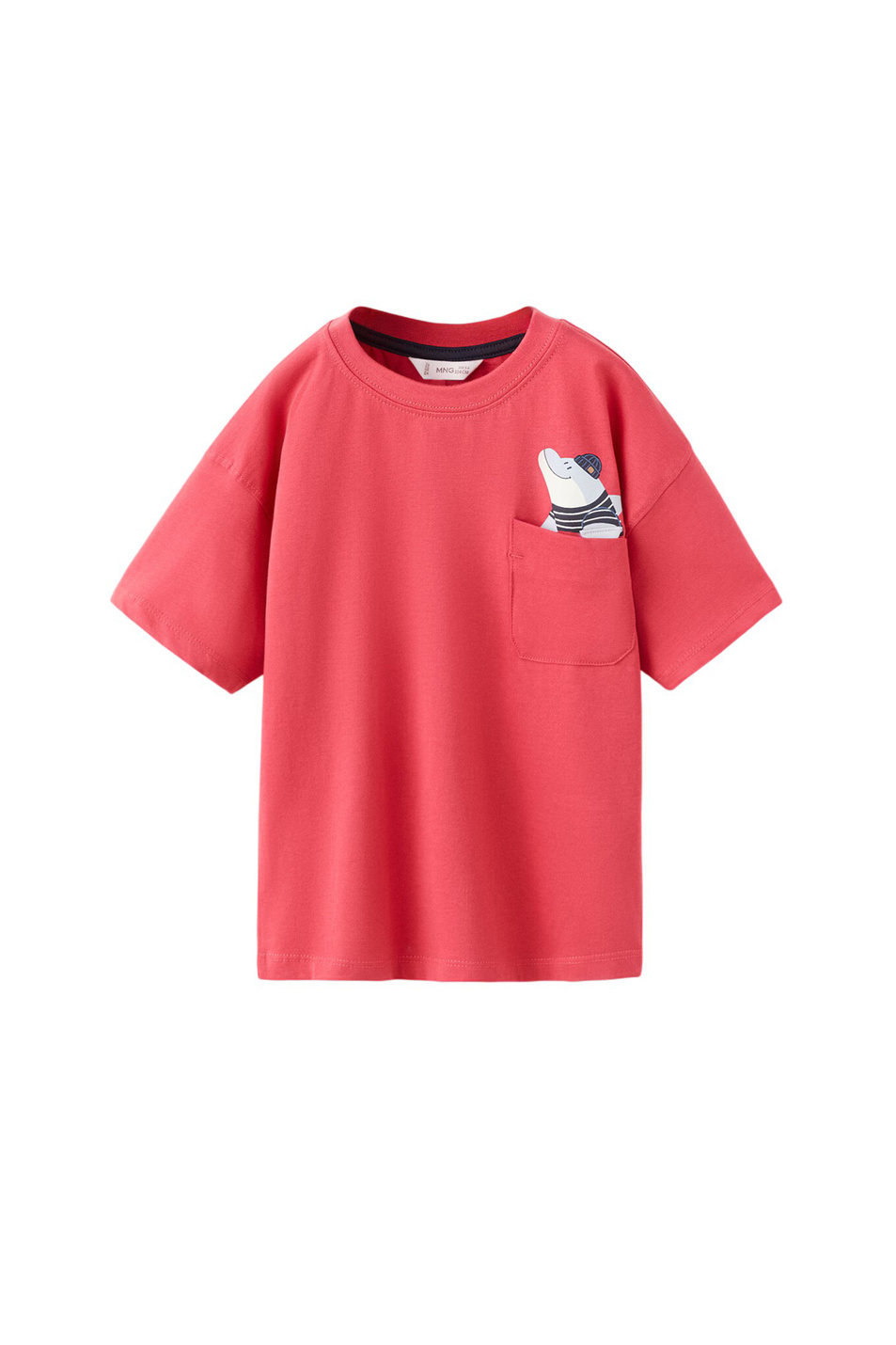 Мальчикам Mango Kids Футболка FDELFIN из хлопка (цвет ), артикул 27015155 | Фото 1