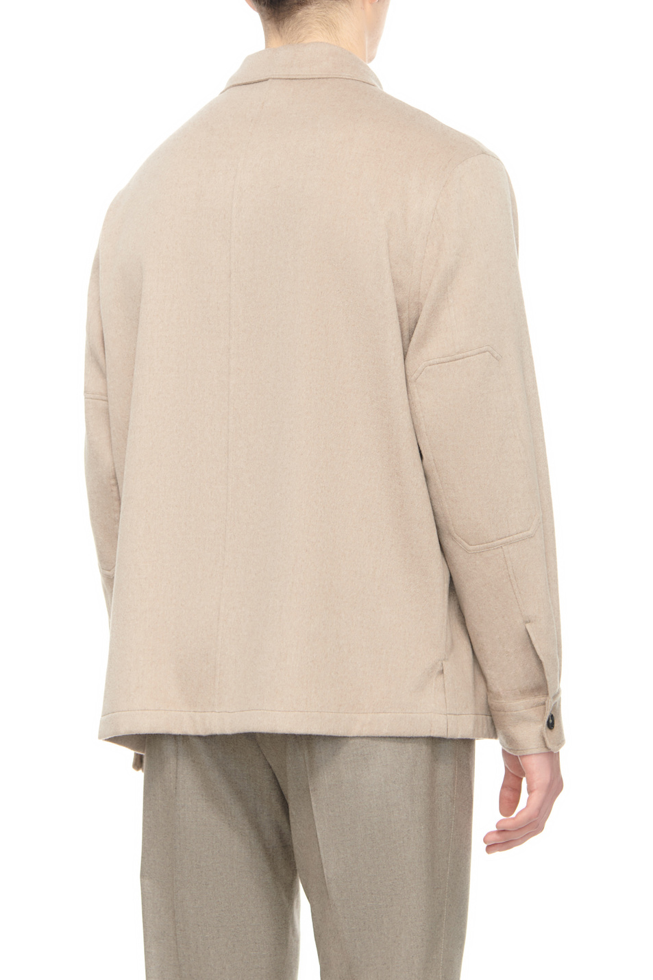 Мужской Zegna Рубашка из кашемира (цвет ), артикул UCV46A6-SOT6-14G | Фото 4