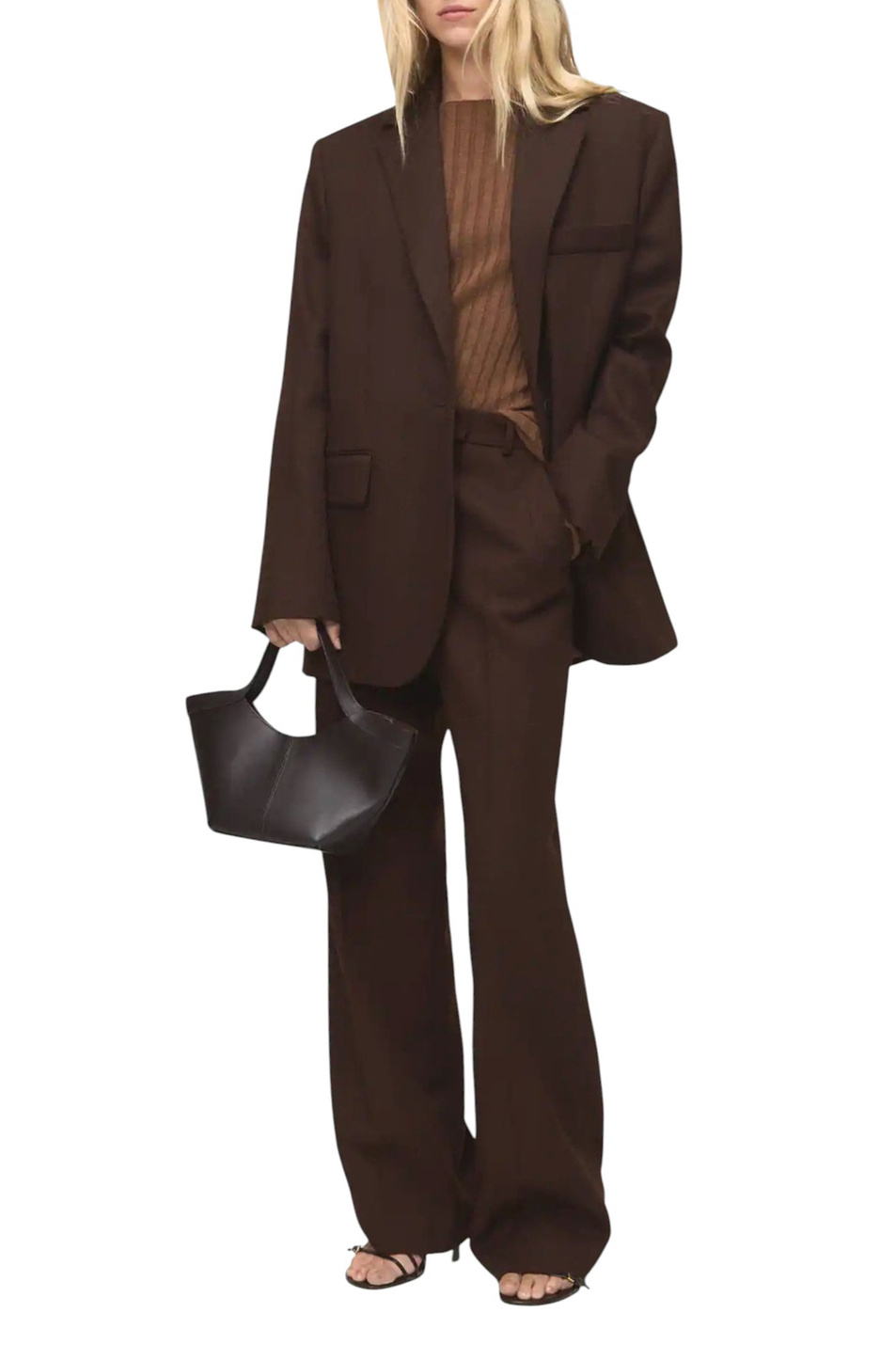 Женский Mango Джемпер FLURRY однотонный (цвет ), артикул 17005815 | Фото 2