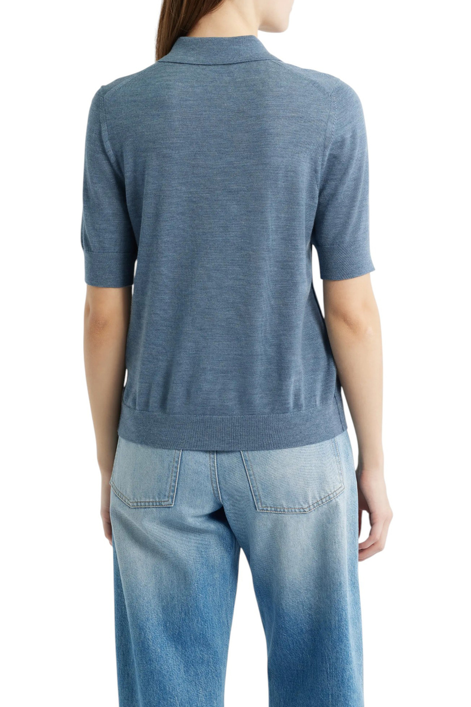 Женский BOSS Поло Fidenka из шерсти (цвет ), артикул 50545015 | Фото 5