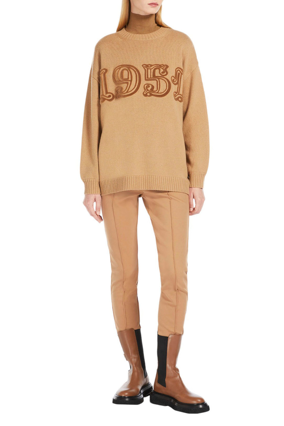 Женский Max Mara Джемпер FIDO из шерсти и кашемира (цвет ), артикул 2313660733 | Фото 2