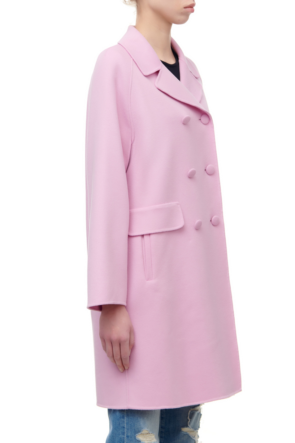 Женский Weekend Max Mara Двубортное пальто ACQUI (цвет ), артикул 50110127 | Фото 6
