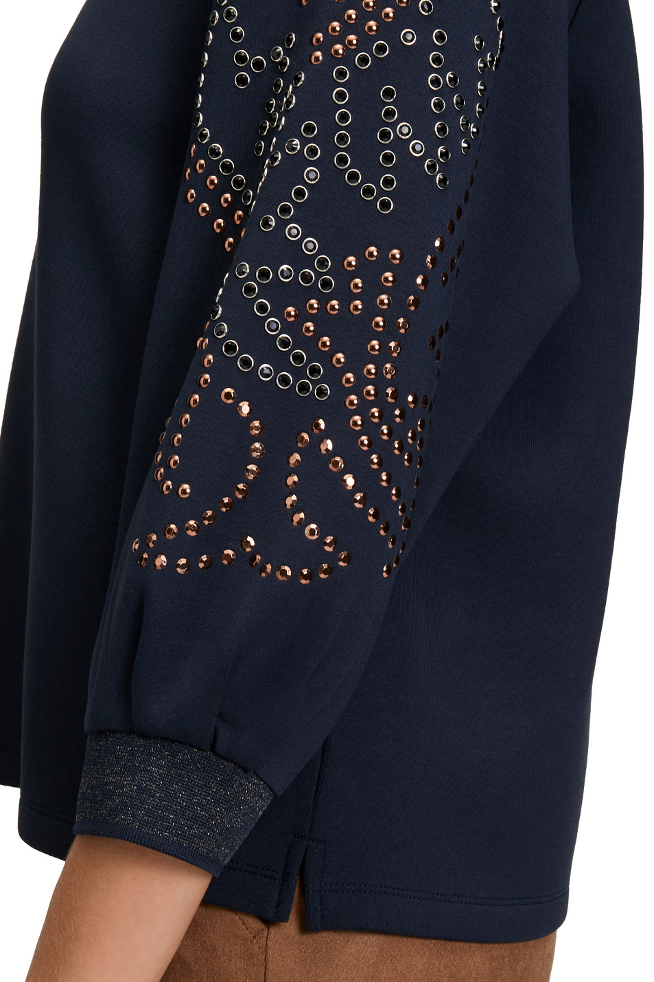Джемпер со стразами|Основной цвет:Синий Женский Betty Barclay Джемпер со стразами (цвет ), артикул 2582/1499 | Фото 6