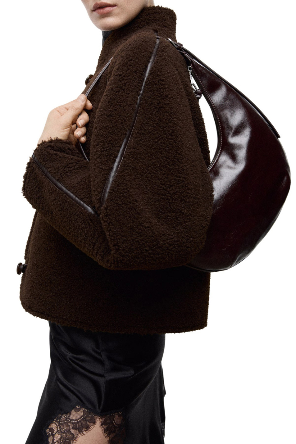 Женский Mango Сумка через плечо FORTUNA (цвет ), артикул 27031344 | Фото 5