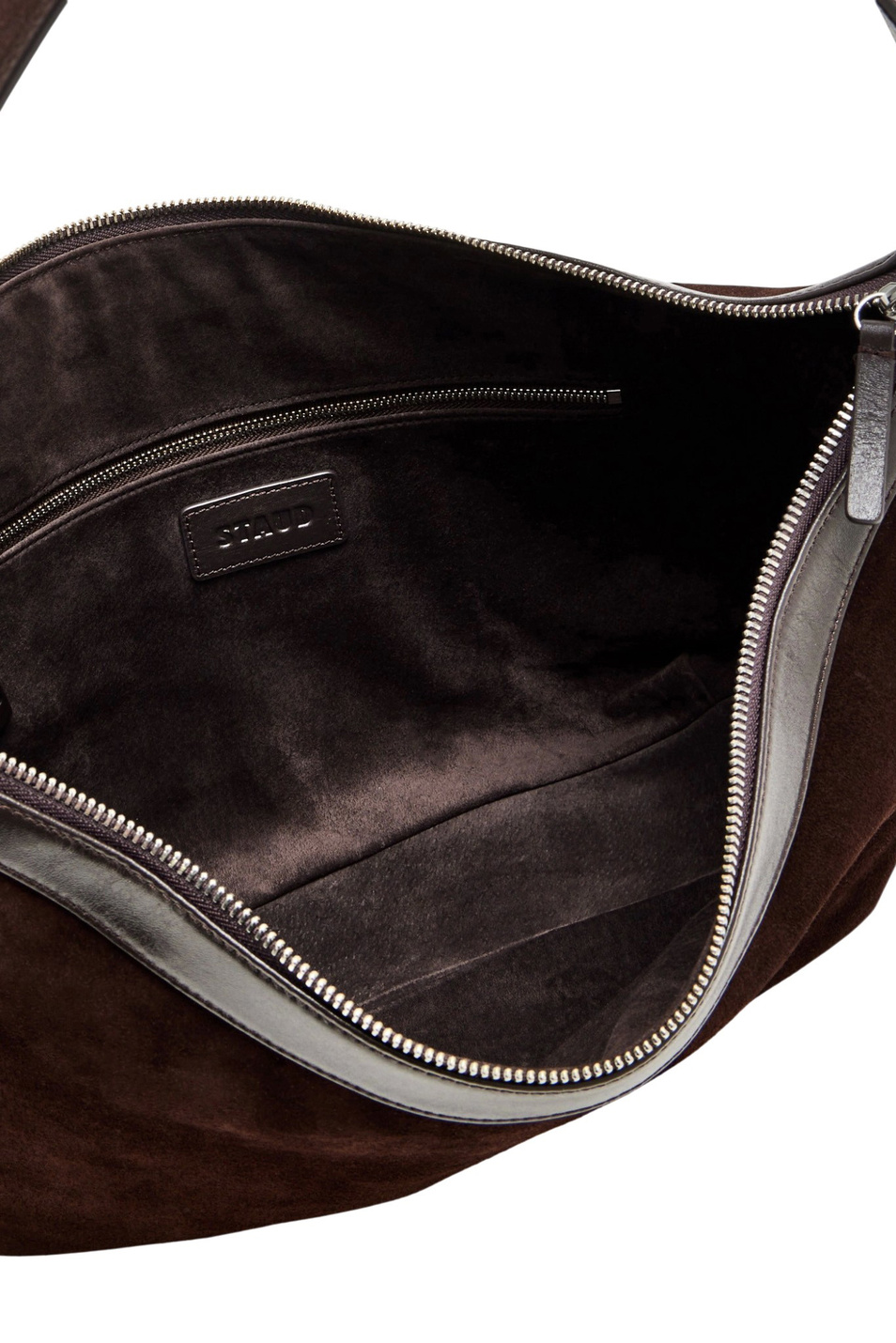 Сумка LARGE DEMY из натуральной замши|Основной цвет:Коричневый Женский STAUD Сумка LARGE DEMY из натуральной замши (цвет ), артикул H25F6038UN | Фото 3