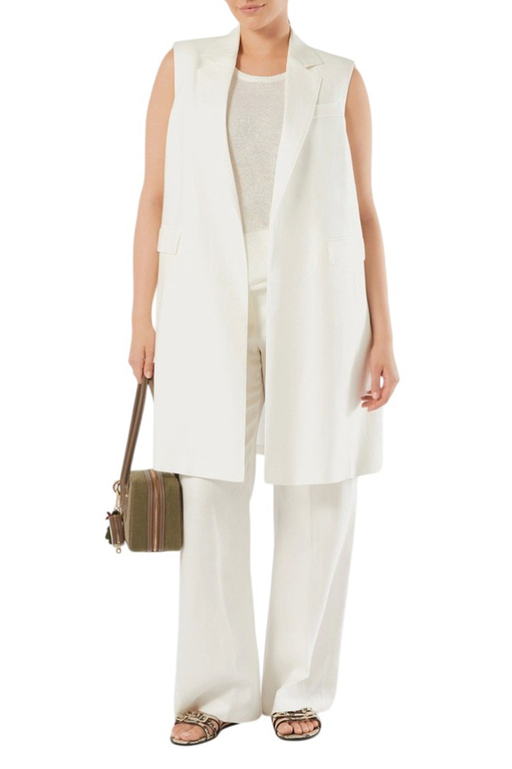 Женский Marina Rinaldi Брюки CANAPA изо льна (цвет ), артикул 2617131132 | Фото 2