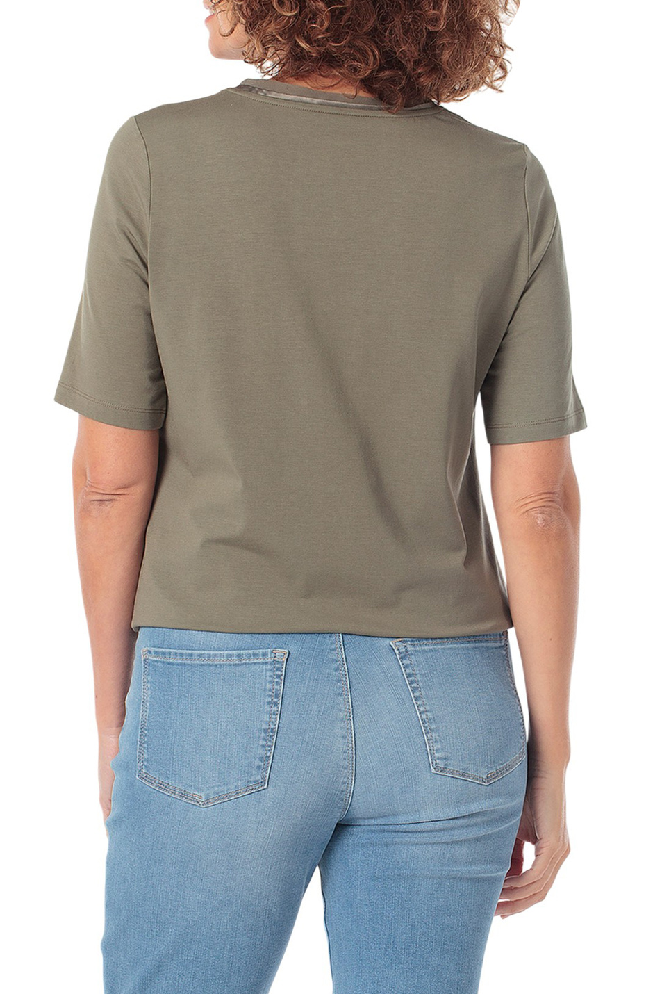 Женский Gerry Weber Футболка однотонная (цвет ), артикул N61262 | Фото 5