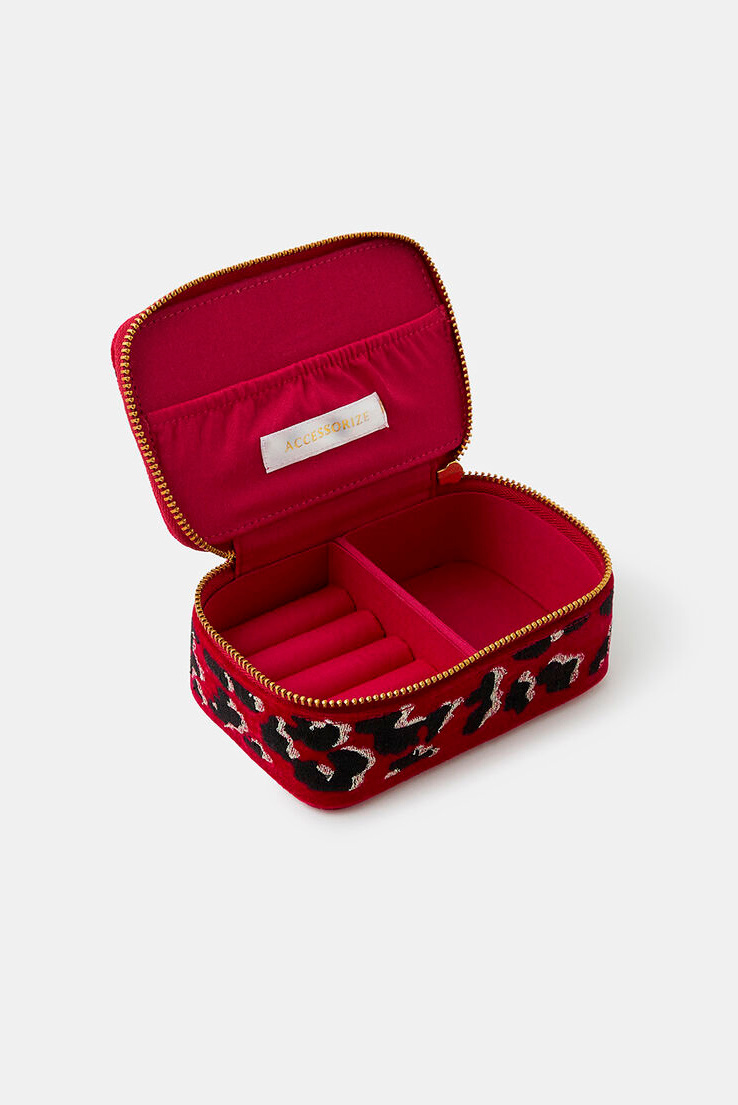 Accessorize Шкатулка для украшений с леопардовым принтом (цвет ), артикул 989060 | Фото 2