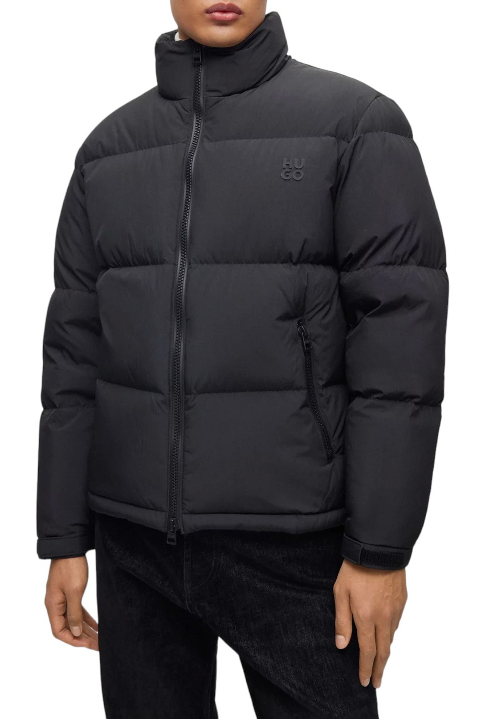 Мужской HUGO Куртка стеганая с логотипом на груди (цвет ), артикул 50496279 | Фото 3
