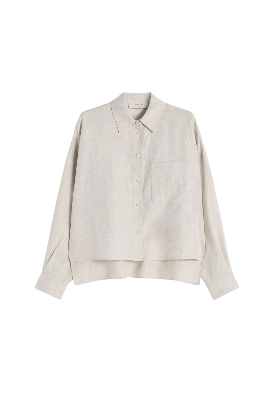 Женский Weekend Max Mara Рубашка CAPO из льна (цвет ), артикул 2615041022 | Фото 1