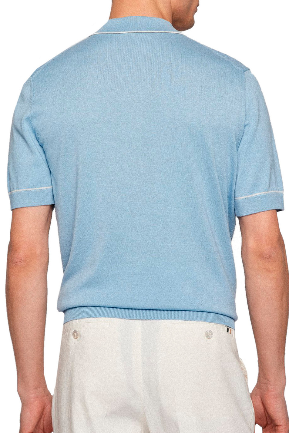 BOSS Рубашка поло классической посадки с короткими рукавами (цвет ), артикул 50471161 | Фото 4