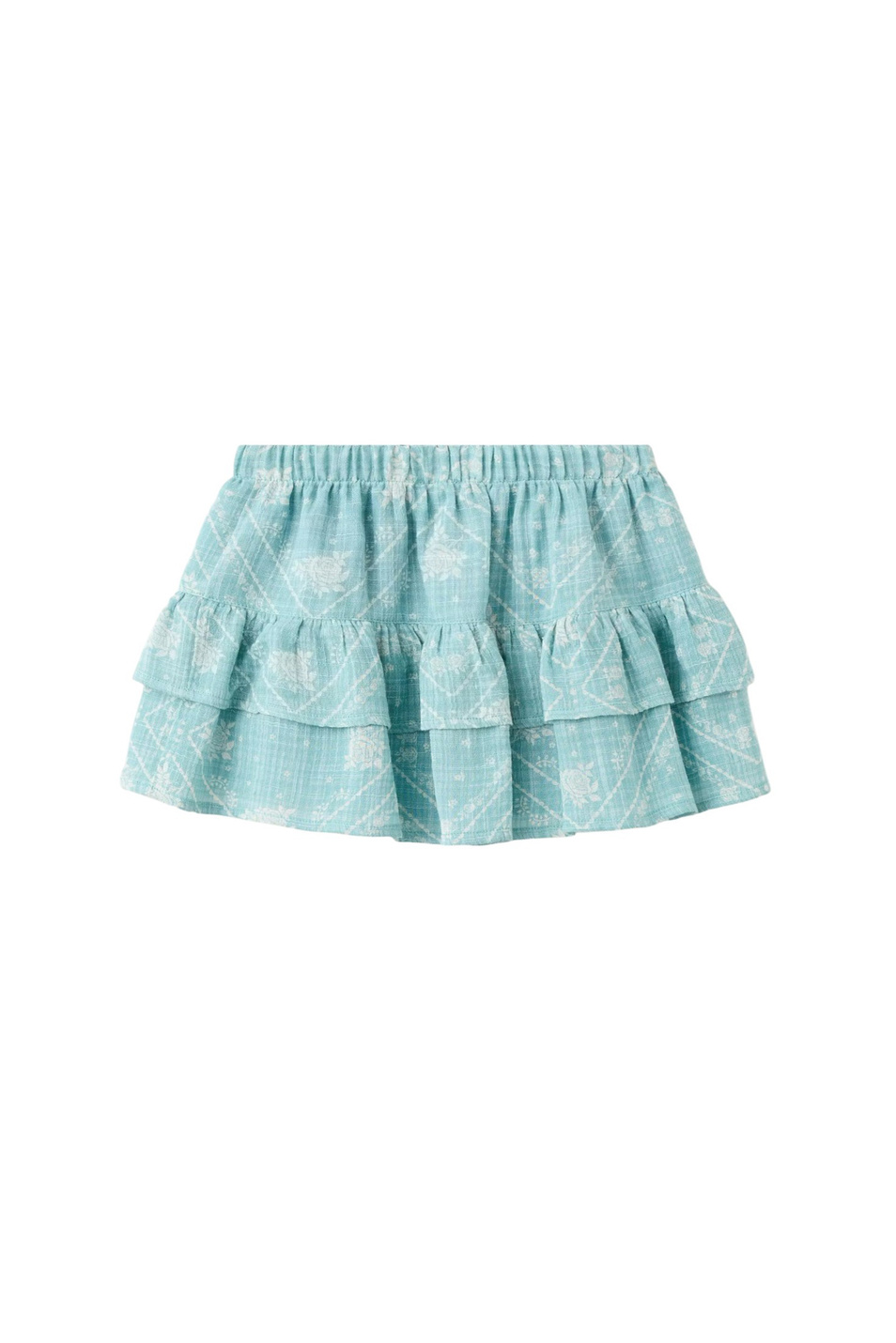 Юбка DIZZYSET с принтом|Основной цвет:Бирюзовый Малышкам девочкам Mango Kids Юбка DIZZYSET с принтом (цвет ), артикул 27068270 | Фото 2