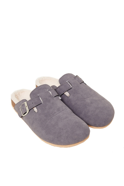 Туфли домашние AURSON с мехом|Основной цвет:Серый|Артикул:6531005 | Фото 2
