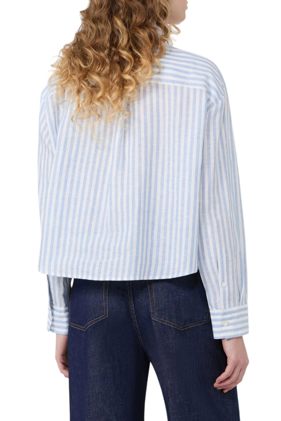 Женский Weekend Max Mara Рубашка ALBATRO из льна (цвет ), артикул 2615111082 | Фото 5