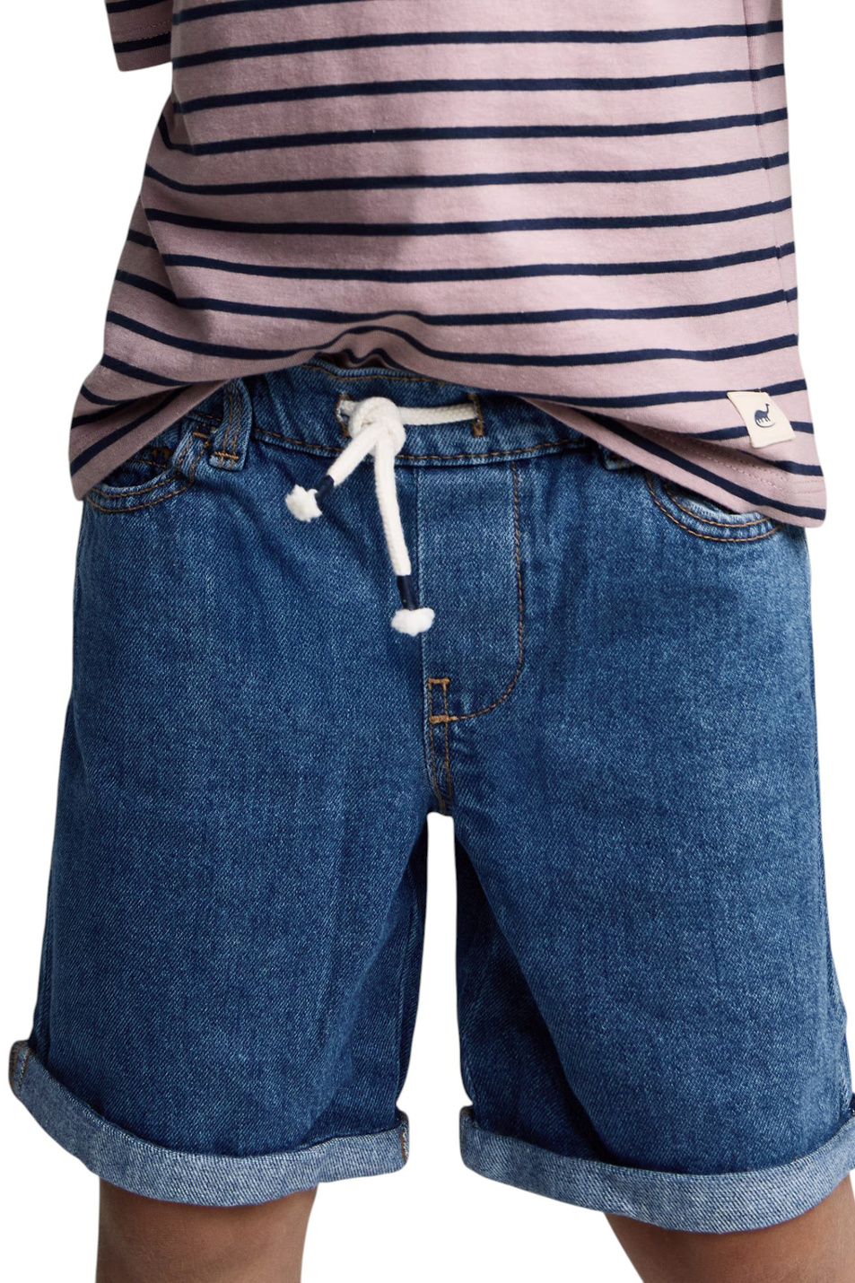 Мальчикам Mango Kids Шорты CANCUN джинсовые (цвет ), артикул 87026716 | Фото 5
