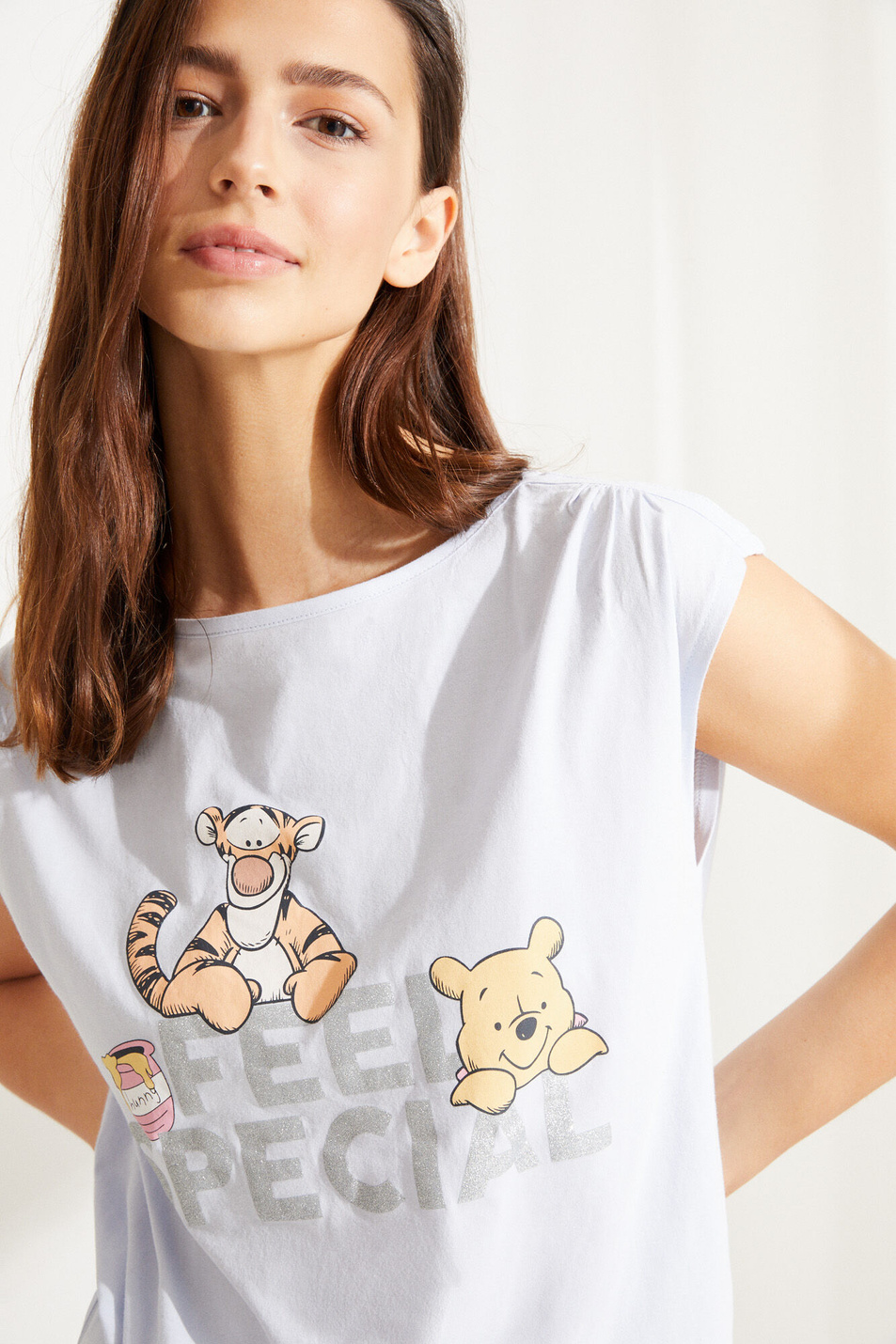 Women'secret Пижама Winnie the Pooh с футболкой и капри (цвет ), артикул 4469089 | Фото 4