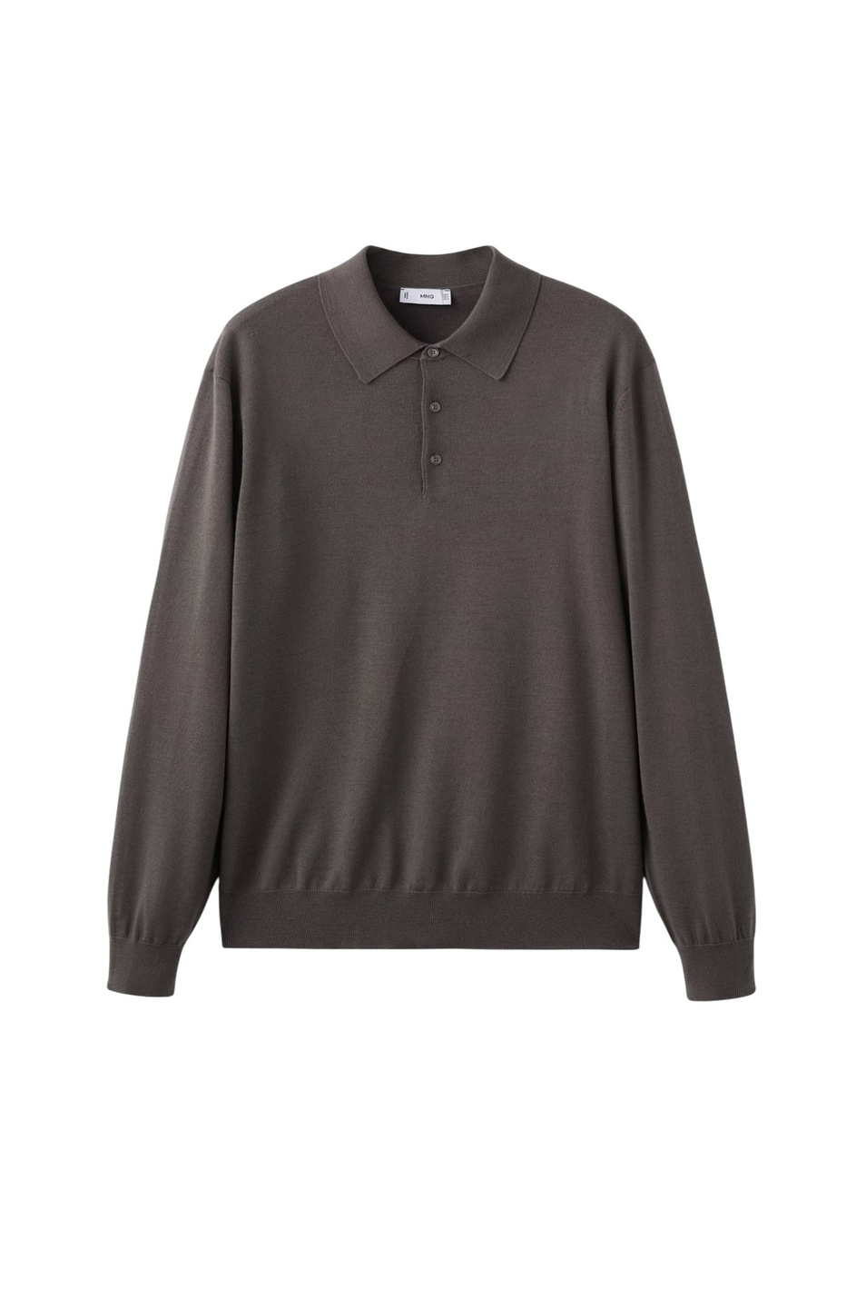 Мужской Mango Man Джемпер-поло WILLYS из шерсти (цвет ), артикул 27051283 | Фото 1
