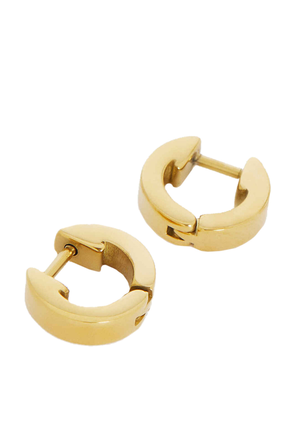 Маленькие серьги-кольца|Основной цвет:Золотой Женский Parfois Маленькие серьги-кольца (цвет ), артикул 186763 | Фото 2