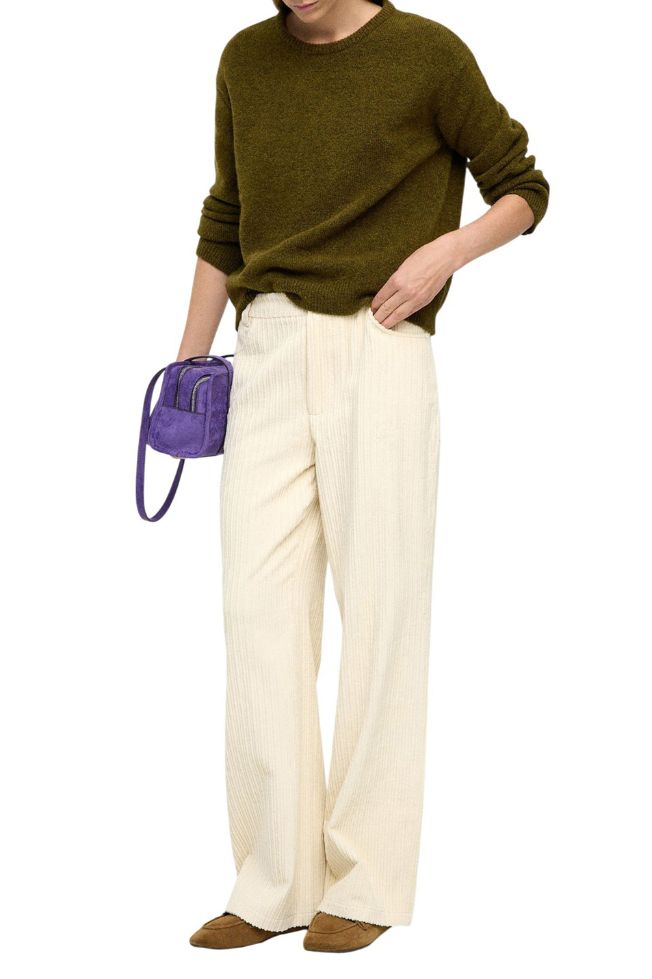 Женский Parfois Джемпер однотонный (цвет ), артикул 241416 | Фото 2