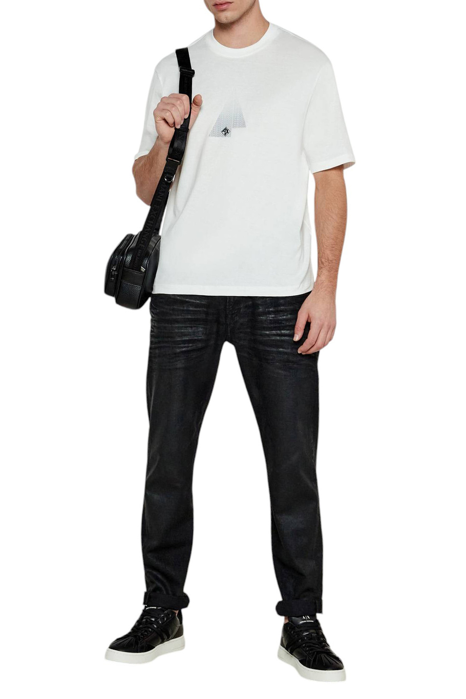 Мужской Armani Exchange Футболка из хлопка (цвет ), артикул XM000270-AF12112 | Фото 3