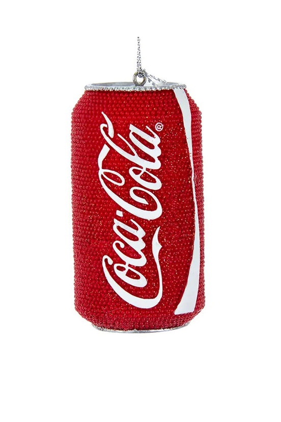 Не имеет пола Kurt S.Adler Елочная игрушка "Баночка Coca-Cola", 7,6 см (цвет ), артикул CC2176 | Фото 1