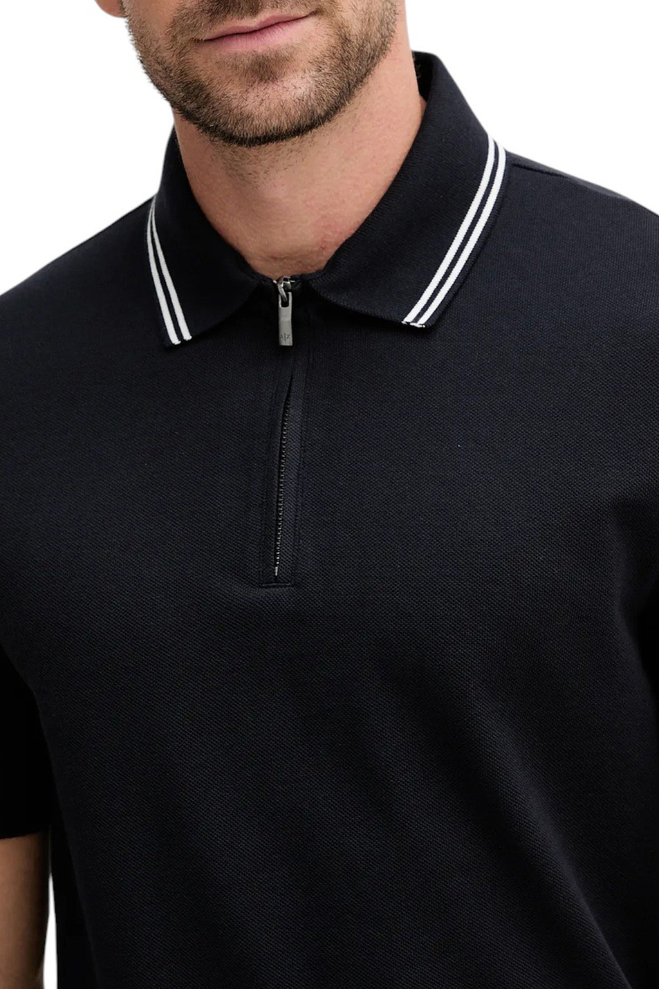 Мужской Armani Exchange Поло из хлопка (цвет ), артикул XM000994-AF10366 | Фото 4