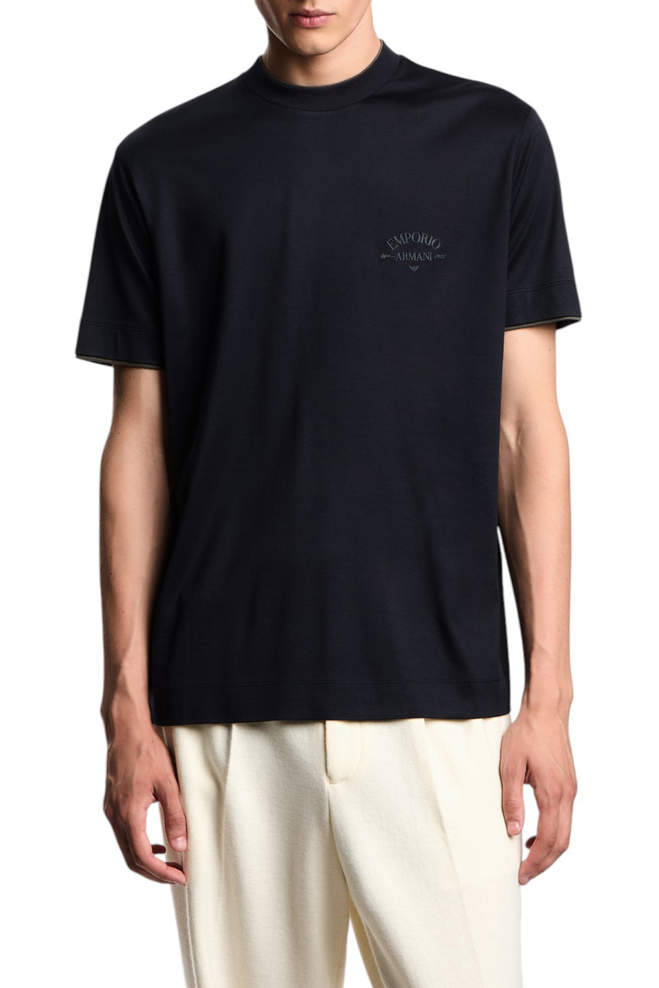 Мужской Emporio Armani Футболка с логотипом (цвет ), артикул EM002939-AF18312 | Фото 3