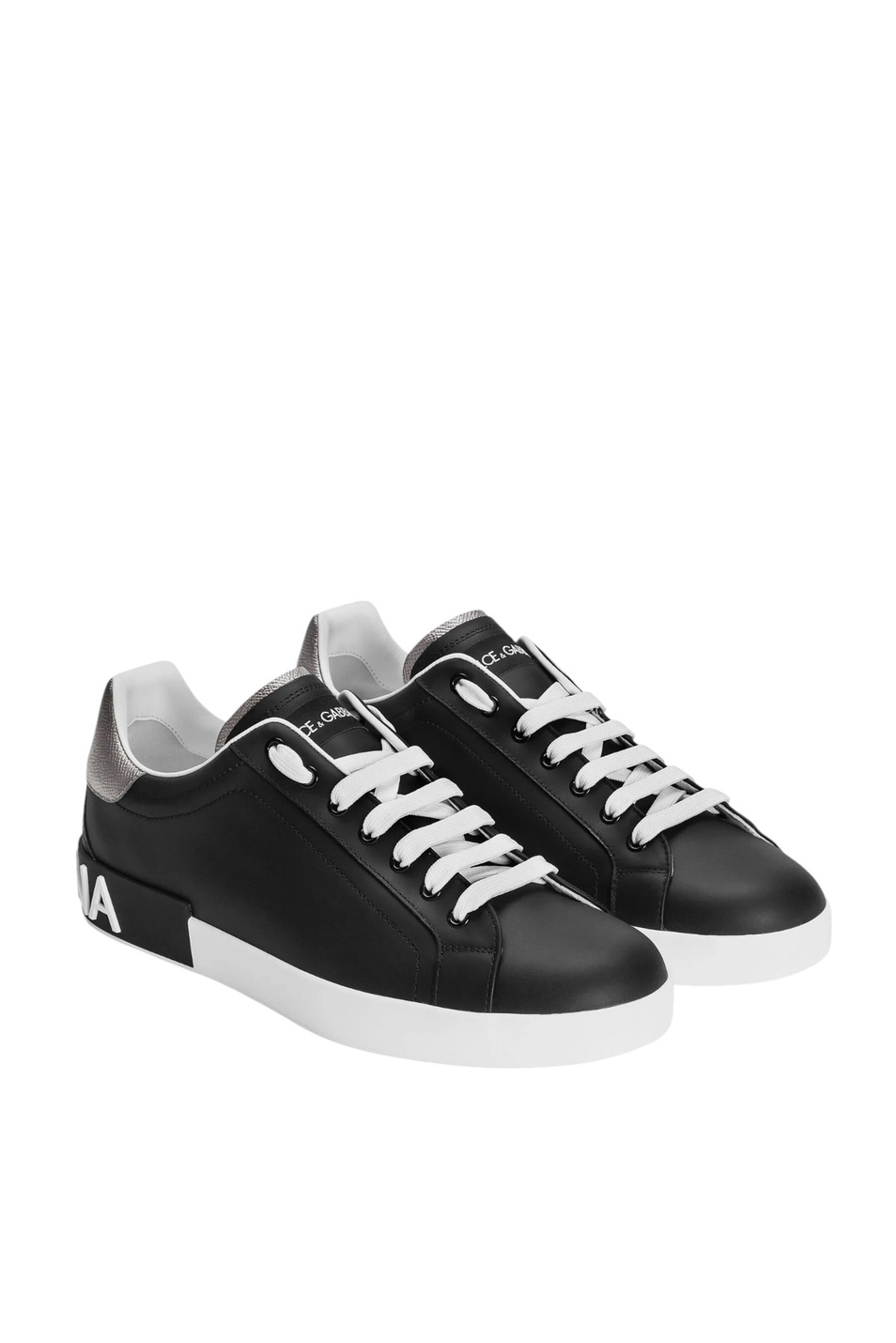 Мужской Dolce & Gabbana Кеды Portofino из натуральной кожи (цвет ), артикул CS2216-AH527 | Фото 2