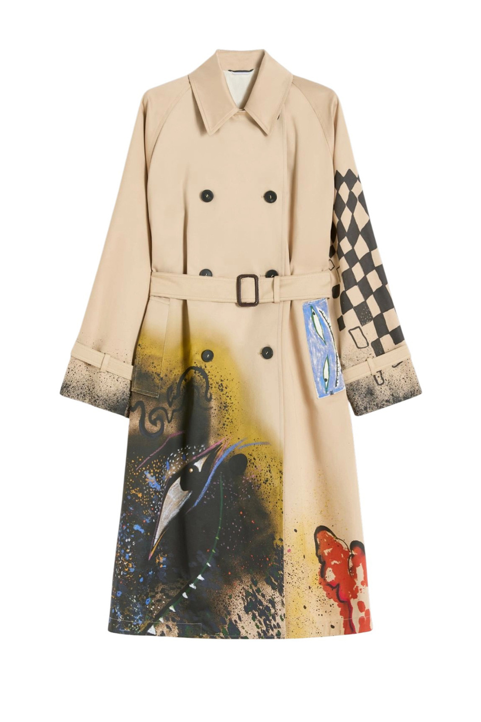 Женский Weekend Max Mara Тренч PECCATI с принтом (цвет ), артикул 2615021046 | Фото 1