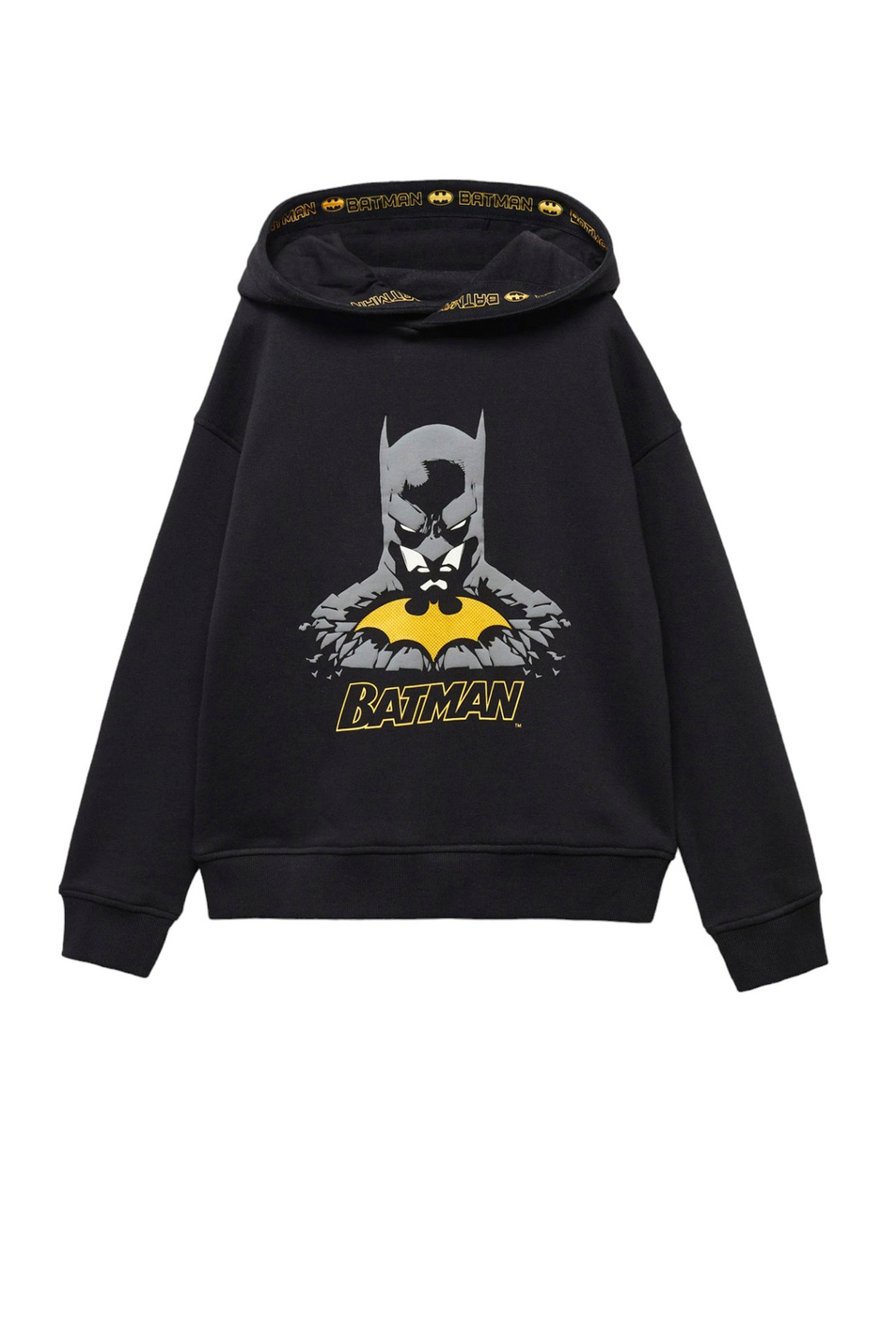Мальчикам Mango Kids Толстовка DCBAT из натурального хлопка с принтом (цвет ), артикул 57086716 | Фото 1