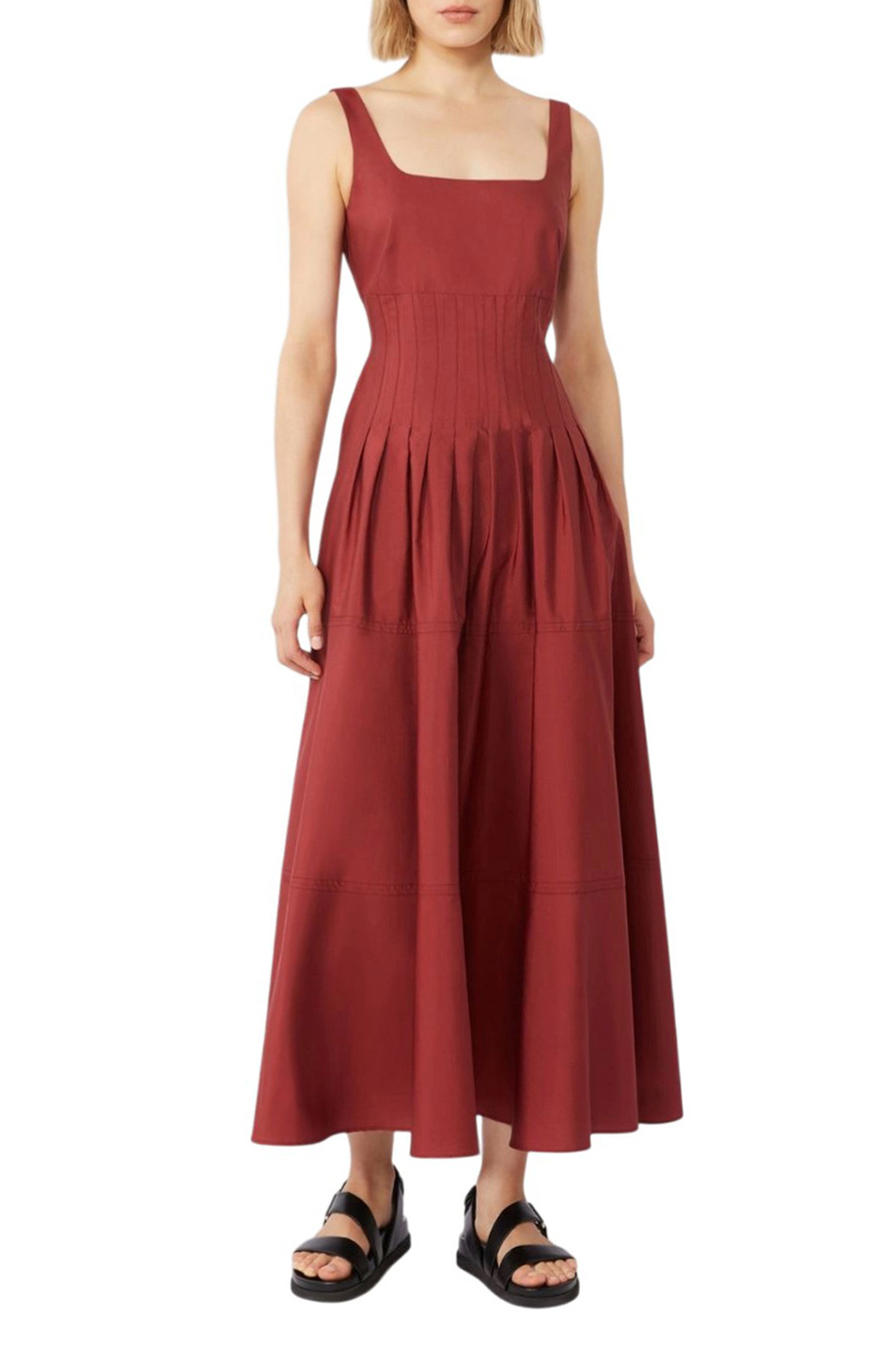 Женский Max Mara Платье FELTRE из хлопка (цвет ), артикул 2616221022 | Фото 3