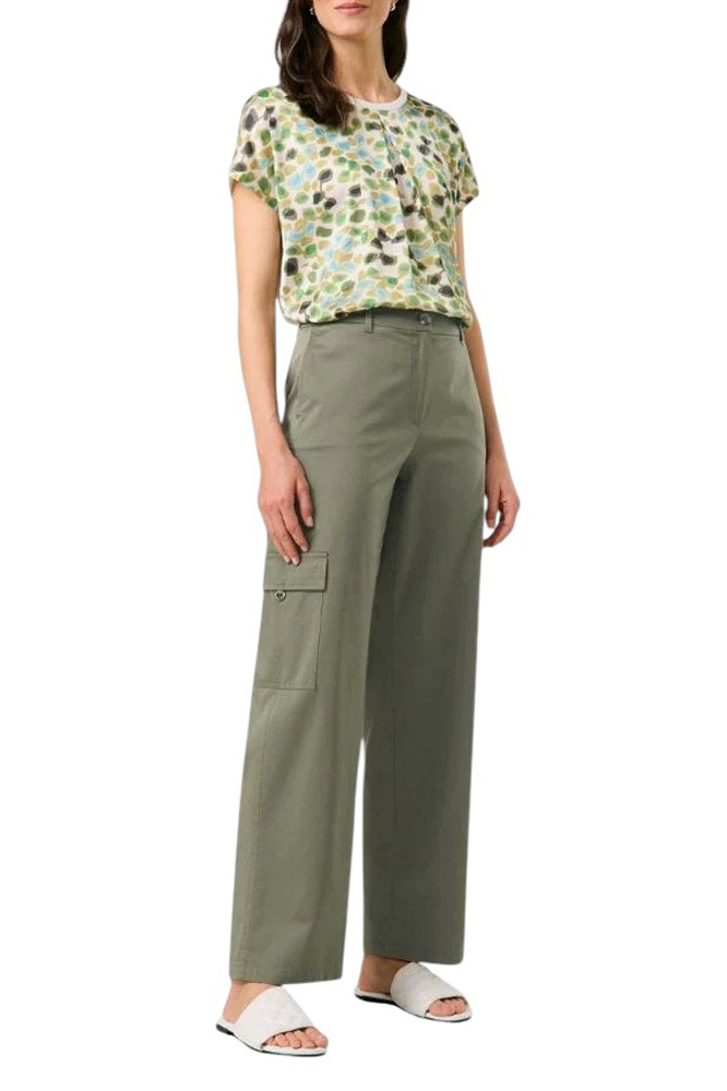 Женский Gerry Weber Брюки карго однотонные (цвет ), артикул 520022-31283 | Фото 3