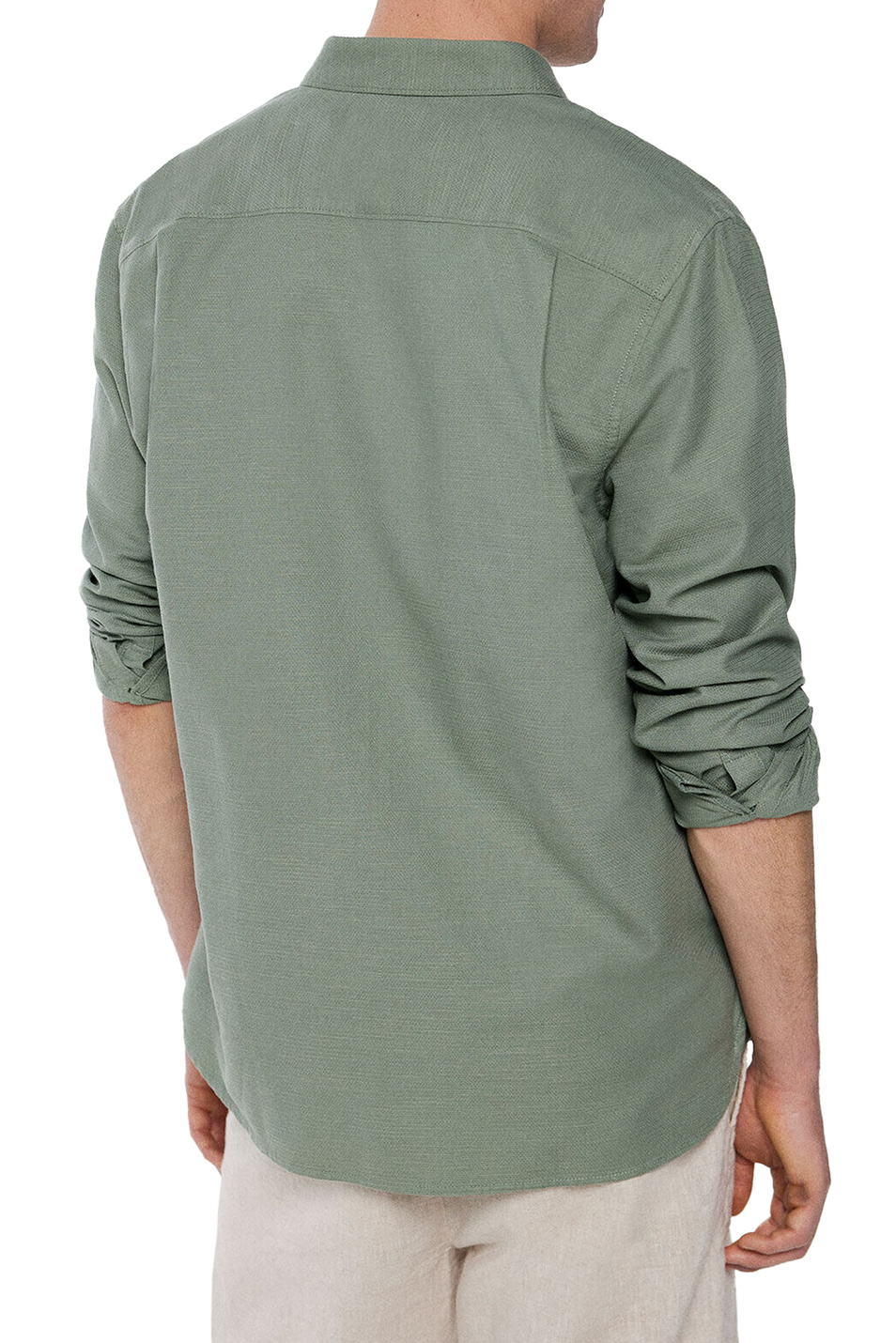 Мужской Springfield Рубашка из натурального хлопка (цвет ), артикул 0277477 | Фото 3