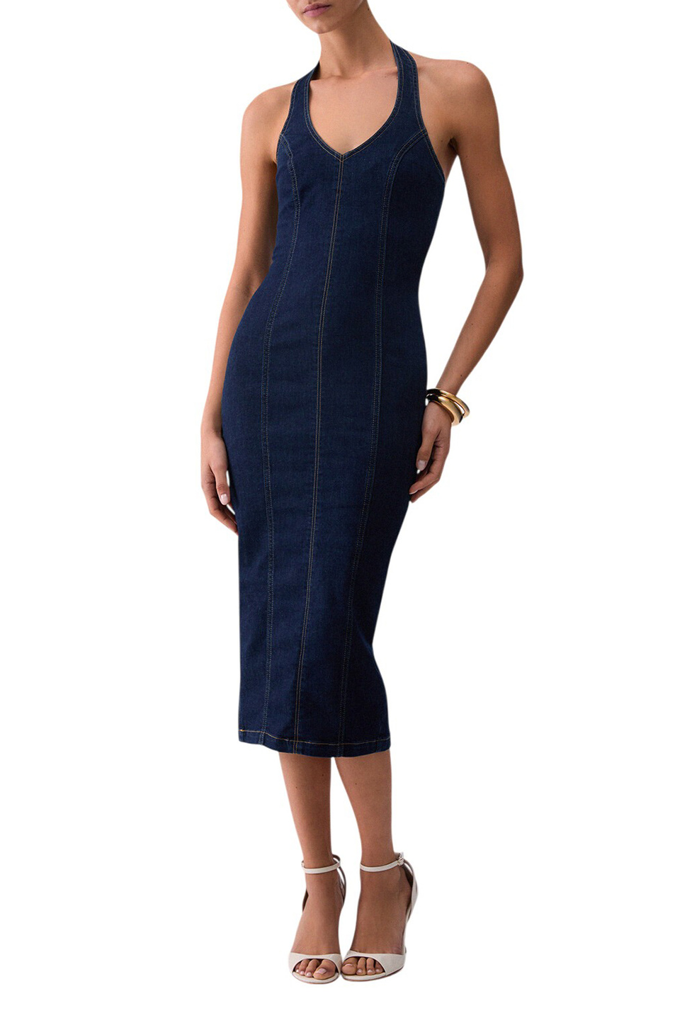 Женский Liu Jo Платье из денима (цвет ), артикул UA6092D4925 | Фото 4